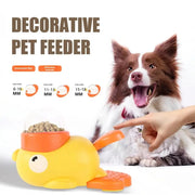 Dog Puzzle Feeder Interactive Pet Food Treat Dispenser Cartoon Duck Design Pet Snack Feeder for Dog Training Mental Enrichment