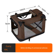 Pet Pad Portable Rear Seat Large Dog Dog Cage