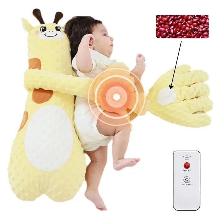 Baby Sleeping Patting Doll Pillow Newborn Pillows Remote Control Soothing Palm Baby Nursing Pillow Toddler Aid Sleep Companion