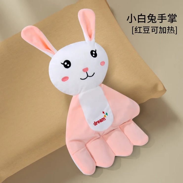 Cartoon Doll Baby Pillow Soothing Palm Anti Startle Baby Sleeping Pillow Soft Newborn Bedding Babies Accessories