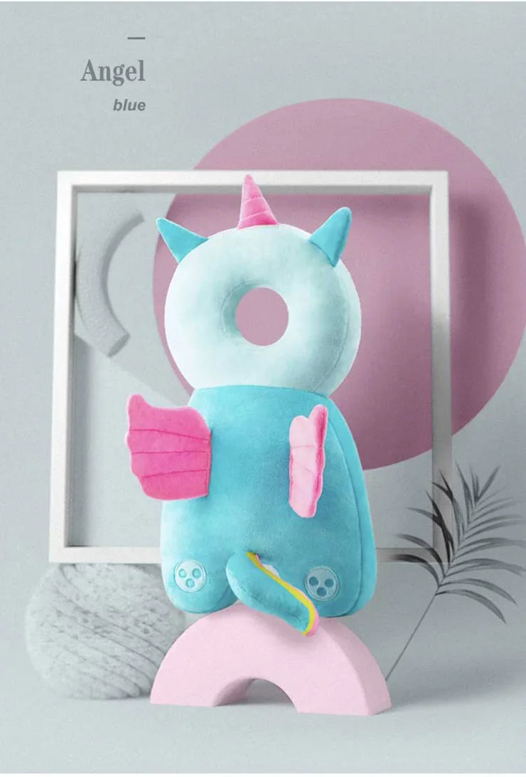 Baby Head Fall Protection Pad  Newborn Headrest Security Pillows Backpack Toddler Cushion Cartoon Soft Security Pillows Backpack