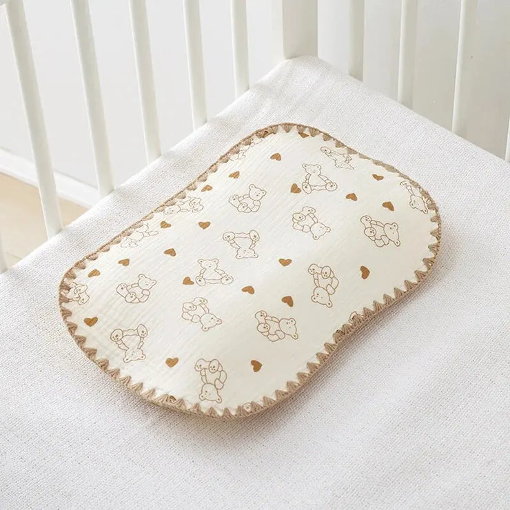 Baby Pillow Cloud Pillow, Breathable in Summer for Newborns 0 to 6 Months and Over 1 Year Old, Set Pillow for Four Seasons