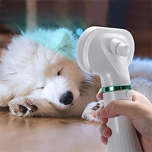 Pet Hair Dryer for Dogs Portable 2-in-1 Dog Desmotor Blower Dog with Blower Thermostat for Puppy Cleaning Dog Grooming Pet Dries