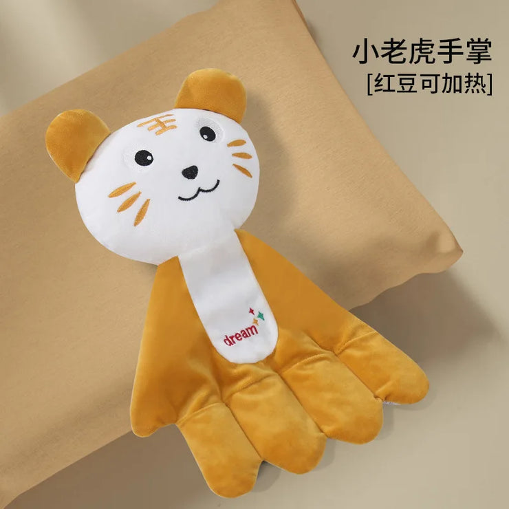 Cartoon Doll Baby Pillow Soothing Palm Anti Startle Baby Sleeping Pillow Soft Newborn Bedding Babies Accessories