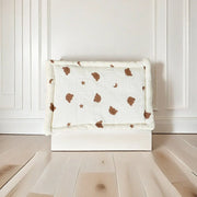 Baby pillow 0-6-12 months baby comfort bean velvet pillow four seasons general infant pillow
