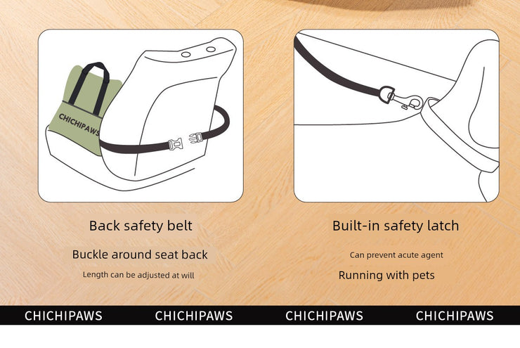 Diaper Bag Dog Car Handy Gadget Nest