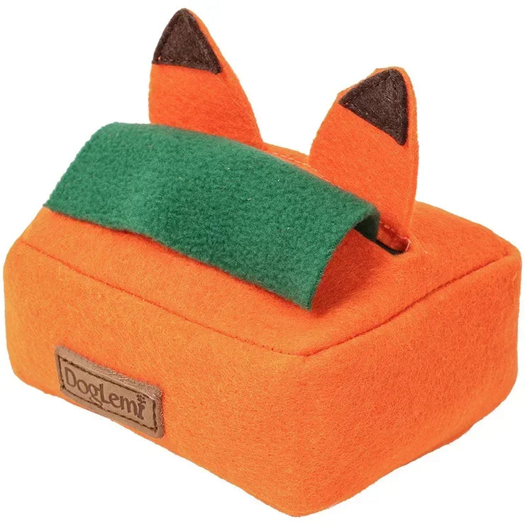 Interactive Treat, Feeder, Pet Toys, Nosework Training, Sniffing,Tissue Box Snuffle Toy for Cats Dogs
