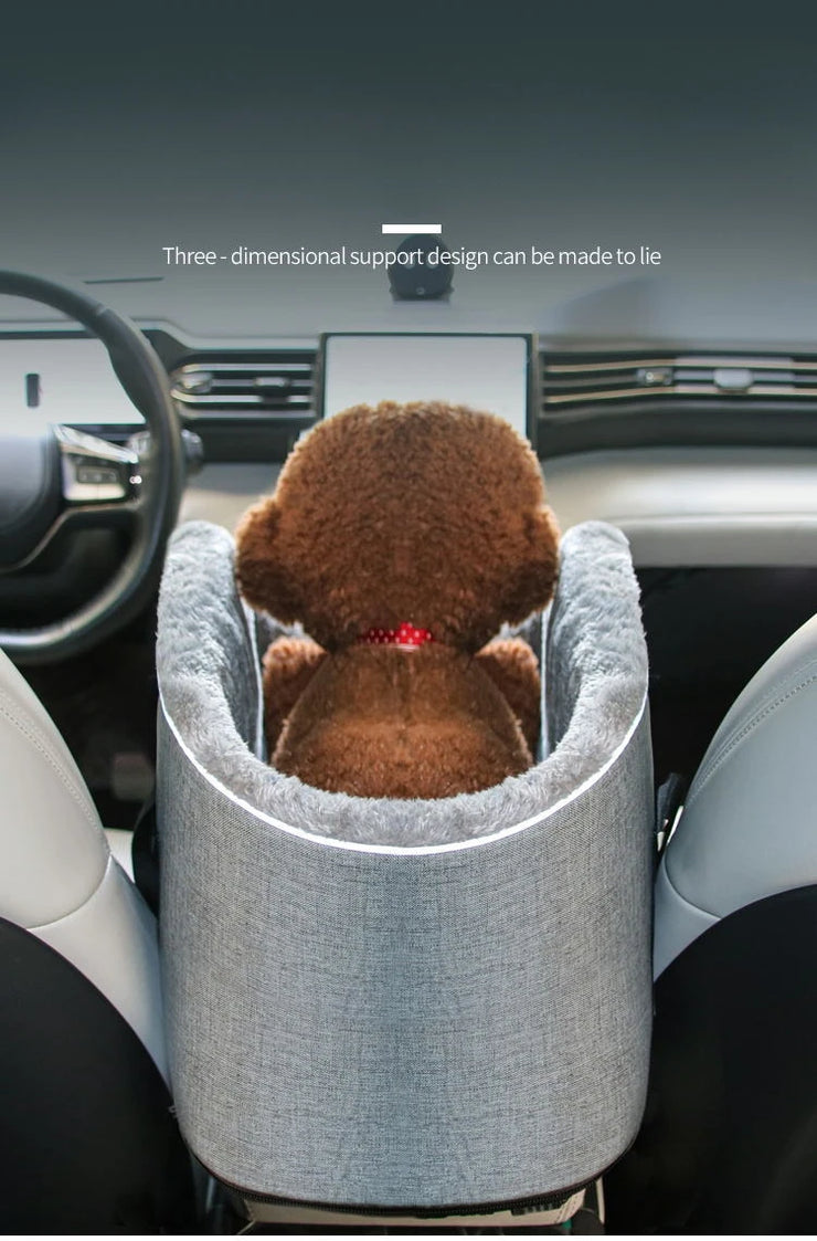 Portable Car Safety Pet Seat for Small Dogs Cat Travel Central Control Cat DogBed Transport Dog Carrier Protector Dog Bags