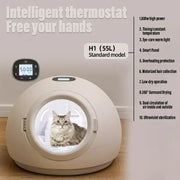 Smart Pet Drying Box, Automatic Temperature Control Dryer, Water Sterilization, Anti Cold, Beauty Equipment, Cats and Dogs