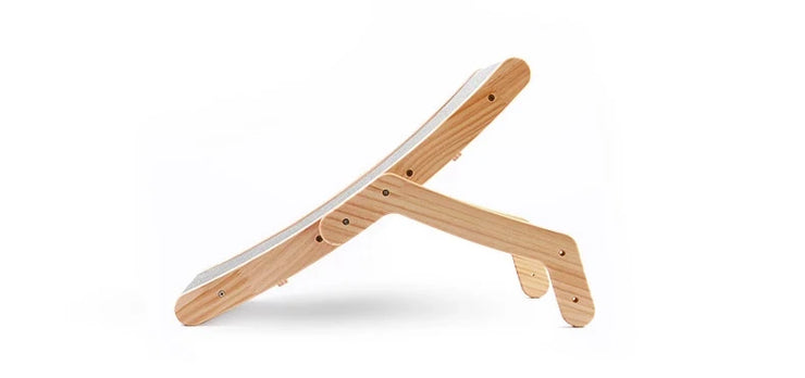 Cat Scratcher Board Wooden Frame Detachable Scrapers Bed 3 In 1 Scratching Post Anti-Scratch Toys Training Grinding Claw Cats