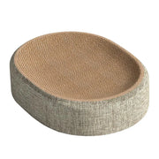 Cat Scratcher Cat Scratch Bed Sturdy Scratcher Pad Oval Cat Scratch Pad Bowl Nest Multifunctional Pet Sleeping Mat for Indoor
