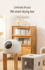 Smart Pet Drying Box, Automatic Temperature Control Dryer, Water Sterilization, Anti Cold, Beauty Equipment, Cats and Dogs