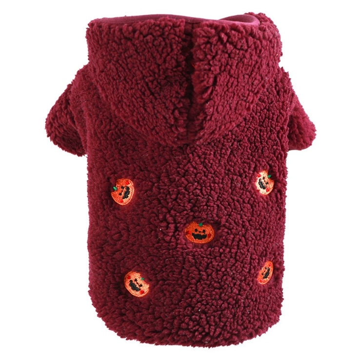Winter Dog Cat Coat Warm Fleece Pet Clothes Hooded Coat Down Jacket Puppy Pet Clothing for Dogs Chihuahua Yorkie Pug Outfits