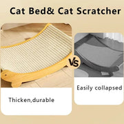 Cat Scratch Board Detachable Wear-resistant Cats Sleeping Bed Multifuction Cats Scratching Pads Sisal Hemp Pet Toy Cat Furniture