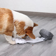 Interactive Treat, Feeder, Pet Toys, Nosework Training, Sniffing,Tissue Box Snuffle Toy for Cats Dogs