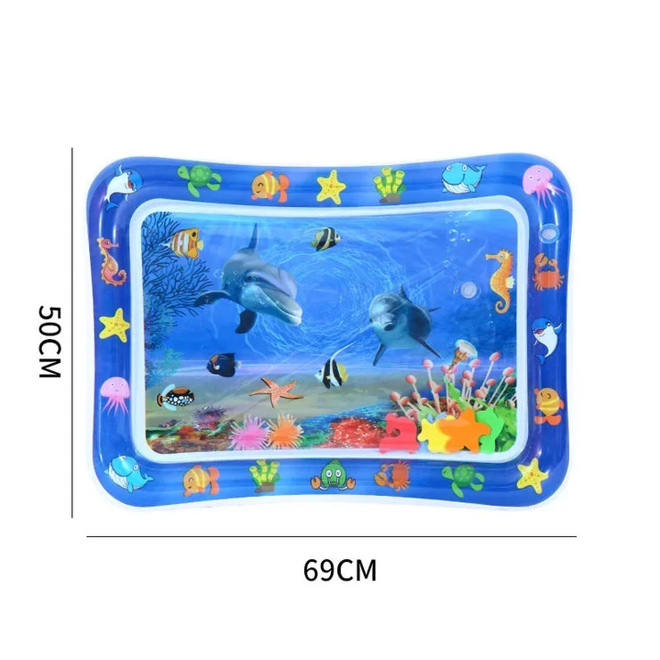 Pet Water Filled Ice Mat Summer Cat and Dog Nest Climbing Mats Water Bed Scratch Resistant Large Thickened Tapping Water Mat Toy