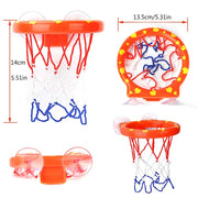 Baby Bath Toy Toddler Boy Water Toys Bathroom Bathtub Shooting Basketball Hoop with 3 Balls Kids Outdoor Play Set Cute Whale