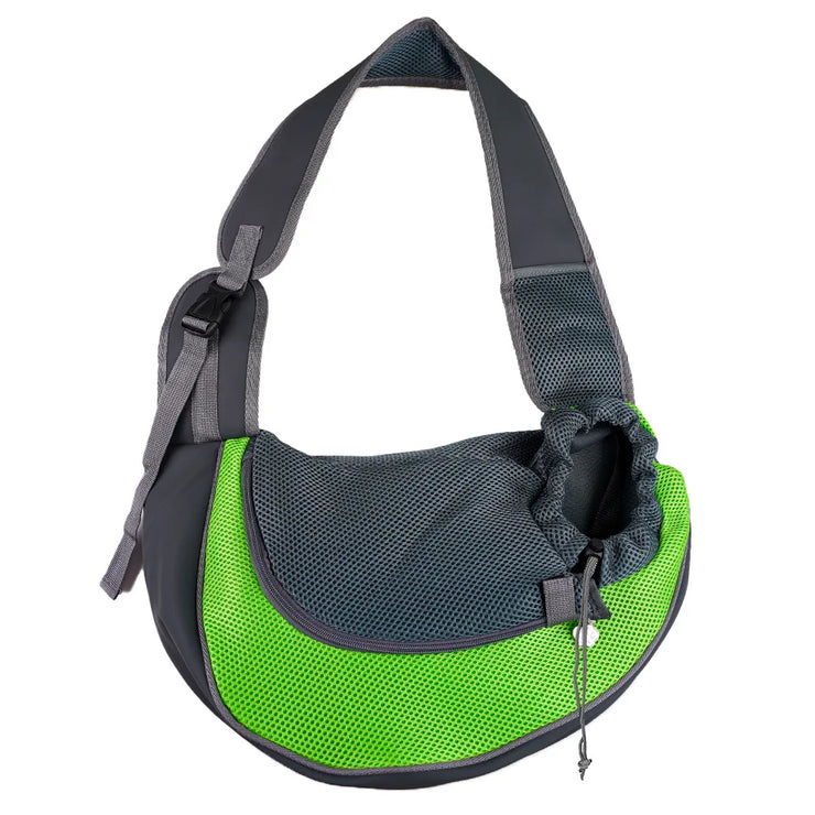 Pet Cat Dog Carrier Backpack Travel Tote Shoulder Bags Mesh Sling Carry Pack Pet Carrying Supplies Crossbody Shoulder Bag