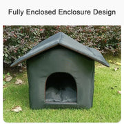 Outdoor Pet House Waterproof Houses Pet Shelter For Pets Cat Kennel Bed Travel Nest Carrier Thickened Cat Nest Tent Cabin
