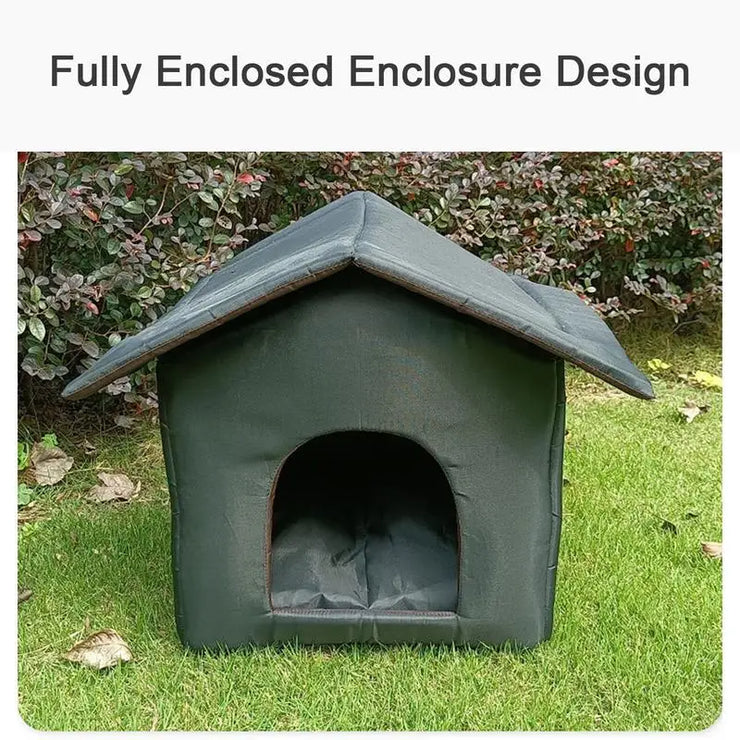 Outdoor Pet House Waterproof Houses Pet Shelter For Pets Cat Kennel Bed Travel Nest Carrier Thickened Cat Nest Tent Cabin