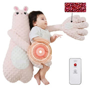 Baby Sleeping Patting Doll Pillow Newborn Pillows Remote Control Soothing Palm Baby Nursing Pillow Toddler Aid Sleep Companion