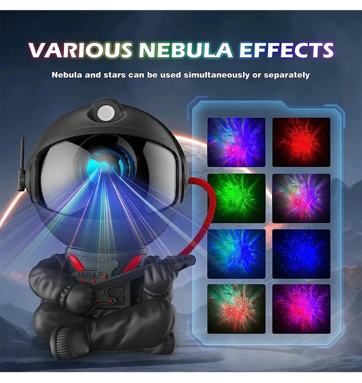 Astronaut Galaxy Projector Star Projector Galaxy Night Light Space Buddy Projector with Nebula Remote Control for Bedroom home