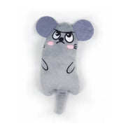 Catnip Mouse Toys Funny Interactive Plush Cat Toy for Cute Cats Teeth Grinding Catnip Toys for Kitten Chew Toys Pets Accessories