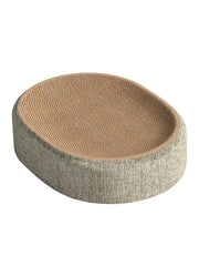 Cat Scratcher Cat Scratch Bed Sturdy Scratcher Pad Oval Cat Scratch Pad Bowl Nest Multifunctional Pet Sleeping Mat for Indoor
