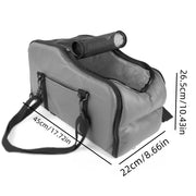 Removable and Washable Car Comfortable Pet Seat for Small Dogs and Cats - Portable Center Console Safe Travel Bed