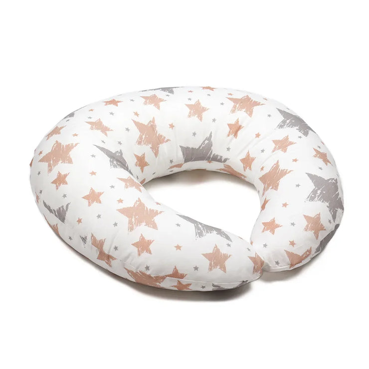 Newborn Breastfeeding Pillow Printed Cotton Comfortable U-Shaped Waist Supports Cushion Propping Baby and Pregnancy Pillows