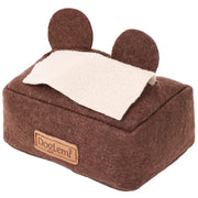 Interactive Treat, Feeder, Pet Toys, Nosework Training, Sniffing,Tissue Box Snuffle Toy for Cats Dogs