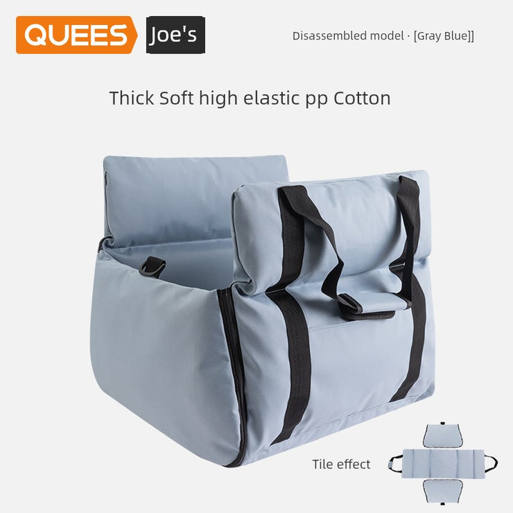 Qiao's Car Nest Doghouse Cathouse Car Pet Mat Car Diaper Bag Dog Safety Seat Car Handy Gadget