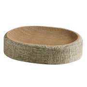 Cat Scratcher Cat Scratch Bed Sturdy Scratcher Pad Oval Cat Scratch Pad Bowl Nest Multifunctional Pet Sleeping Mat for Indoor