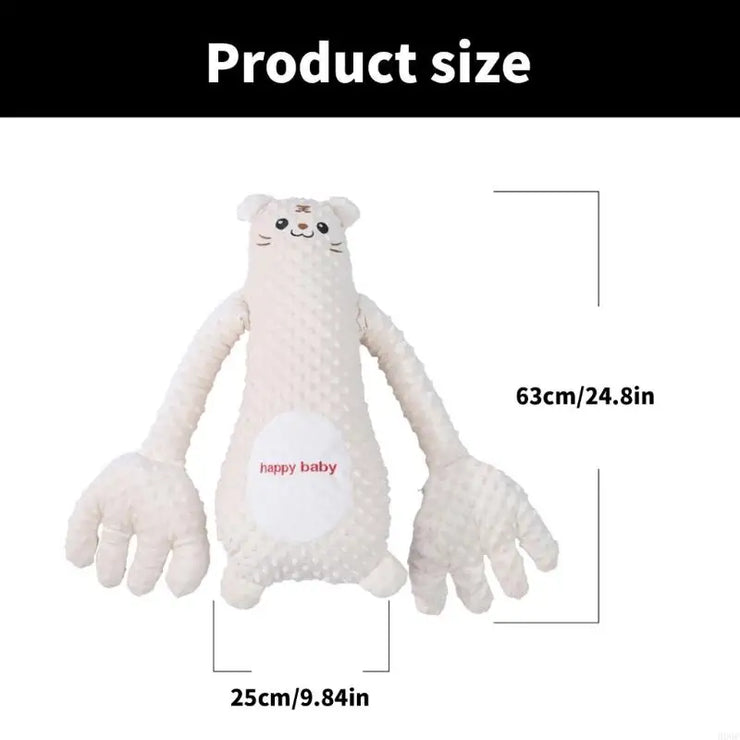 Baby Exhaust Pillow Appease Toy Pattable Soothing Hand Lying Down Sleep On Her Own Prevent Abdominal Flatulence