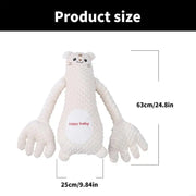 Baby Exhaust Pillow Appease Toy Pattable Soothing Hand Lying Down Sleep On Her Own Prevent Abdominal Flatulence