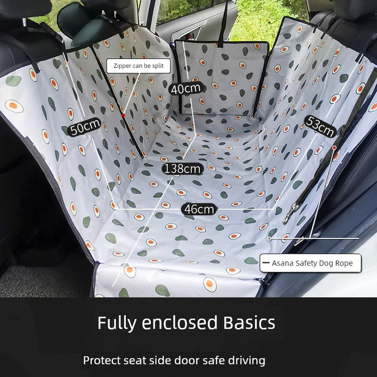 Car Seat Cushion Anti-Dirty Handy Gadget Rear Dog