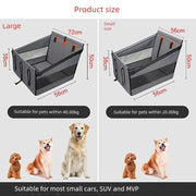 Car Pet Mat Kennel Car Rear Anti-Dirty Cushion Front Seat Dog Special Car Handy Gadget