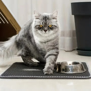 EVA Double Layer Cat Litter Pad Waterproof Non-slip Sand Basin Filter Kitten Dog Washable Easy Cleaning Pet Accessories
