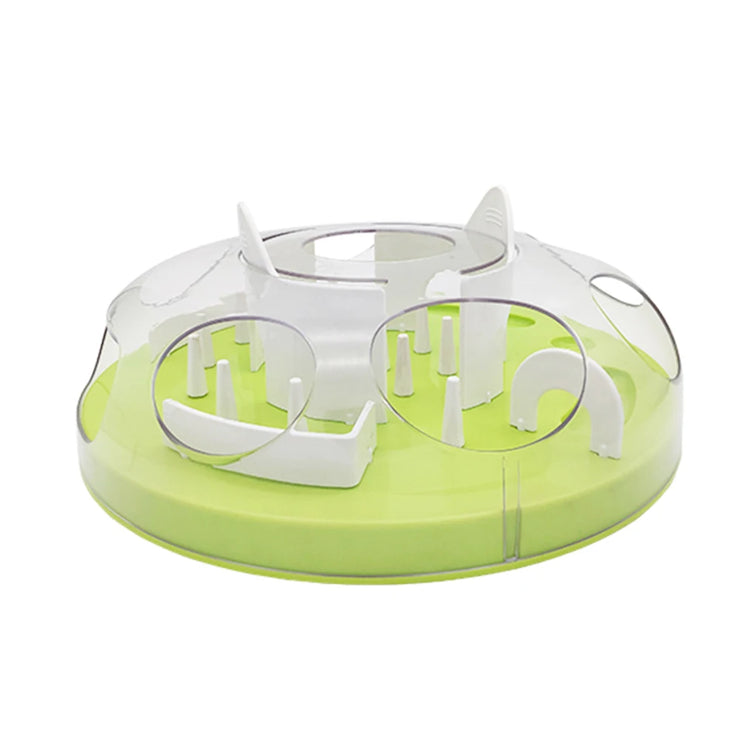 Cat Treat Puzzle Interactive Treat Dispensing Toy Mental Enhancement Slow Feeder Toy Cat Puppy Small Dog Interactive
