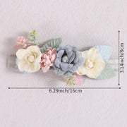 Baby Headbands for Toddlers Infant Beautiful Artificial Flowers Hair Bands for Baby Girls Sweet Cute Head Bands Hair Accessories