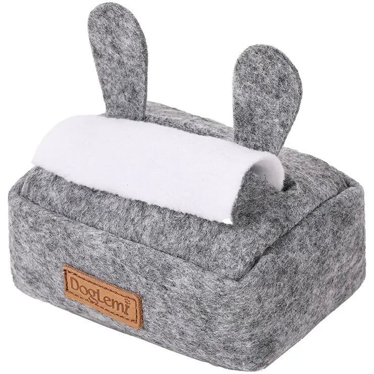 Interactive Treat, Feeder, Pet Toys, Nosework Training, Sniffing,Tissue Box Snuffle Toy for Cats Dogs