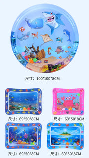 Pet Water Filled Ice Mat Summer Cat and Dog Nest Climbing Mats Water Bed Scratch Resistant Large Thickened Tapping Water Mat Toy