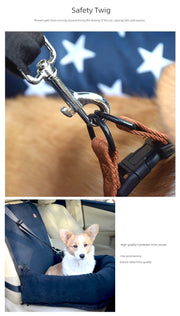 Dog Car Pet Bed Pet Seat Car Nest Car Mats Car Cushion Safety Seat Car Kennel Car Cage