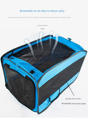 Pet Car Handy Gadget Dog Car Safety Seat Car Kennel Cage Cat Car Rear Seat Car Pet Mat