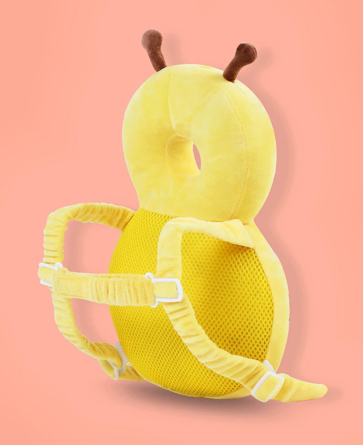 Head Back Protector Baby Protect Pillow Learn Walk Headgear Prevent Injured Safety Pad  prevention Fall Cartoon Bee Kids Pillows