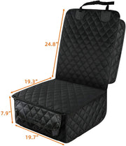 Pet Car Basket Co-pilot Cat Safety Seat Litter Pet Dog Waterproof Dirt-proof and Bite-proof Car Cushion Car Seat Artifact