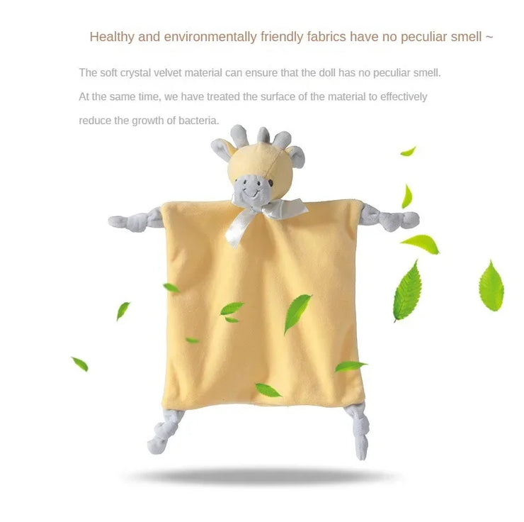 New Baby Toys 0-1 Year Old 2-year-old Hand Puppet Newborn Comfort Cloth Baby Comfort Doll Plush Toy Children's Hand Puppet Plush