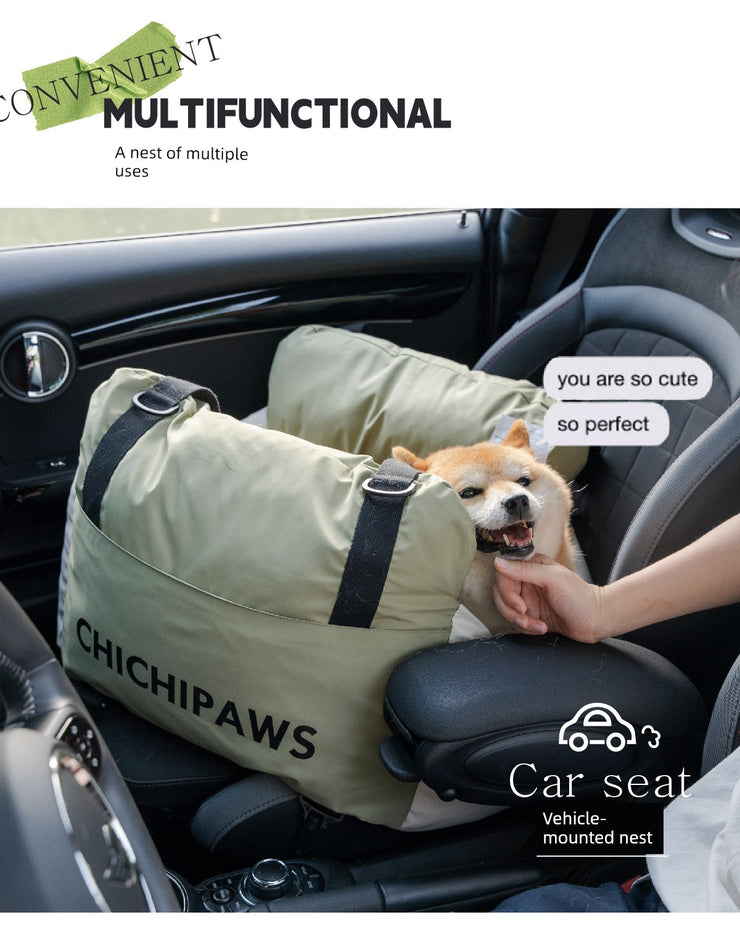 Diaper Bag Dog Car Handy Gadget Nest
