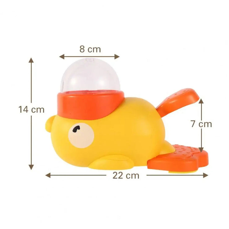 Dog Puzzle Feeder Interactive Pet Food Treat Dispenser Cartoon Duck Design Pet Snack Feeder for Dog Training Mental Enrichment
