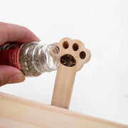 Funny Cat Hunt Puzzle Toy Wooden Maze Pet Hit Hamster Catch Bite Interactive Toys With 5-holed Mouse Holes Cats Toy Pet Supplies